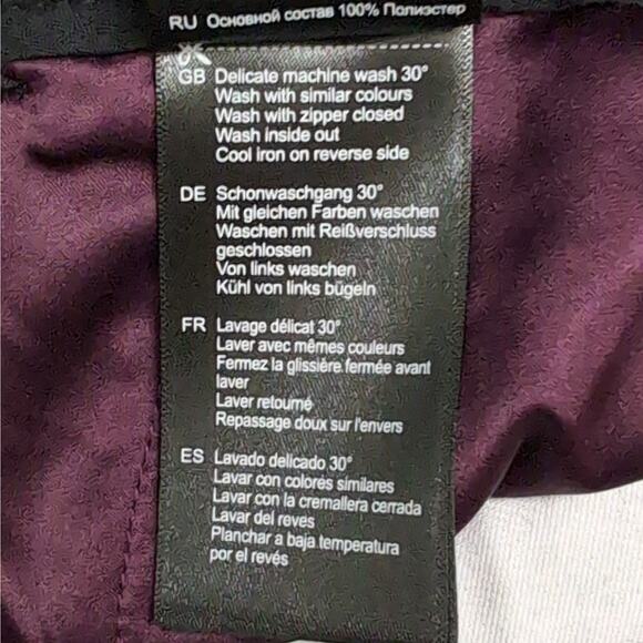 Scotch & Soda Velvet High Rise Flared Trousers Pants Multicolor Pockets 32 New - Picture 14 of 16